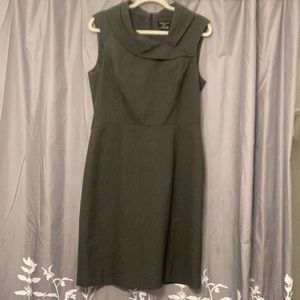 Tahari Grey dress
